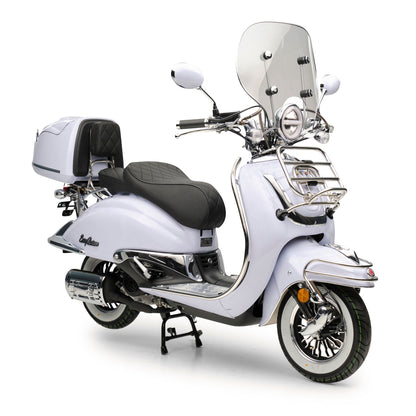 Retro Motorroller EasyCruiser Eisblau 125ccm