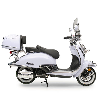 Retro Motorroller EasyCruiser Eisblau 125ccm