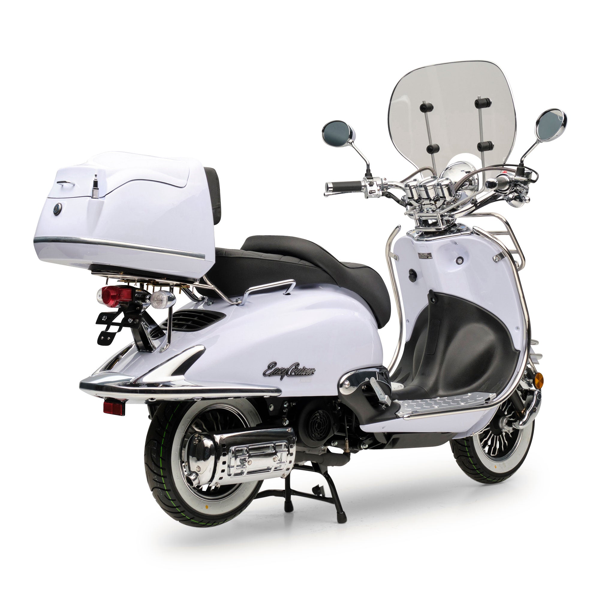 Retro Motorroller EasyCruiser Eisblau 125ccm
