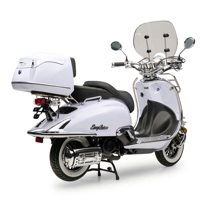 Retro Motorroller EasyCruiser Eisblau 125ccm