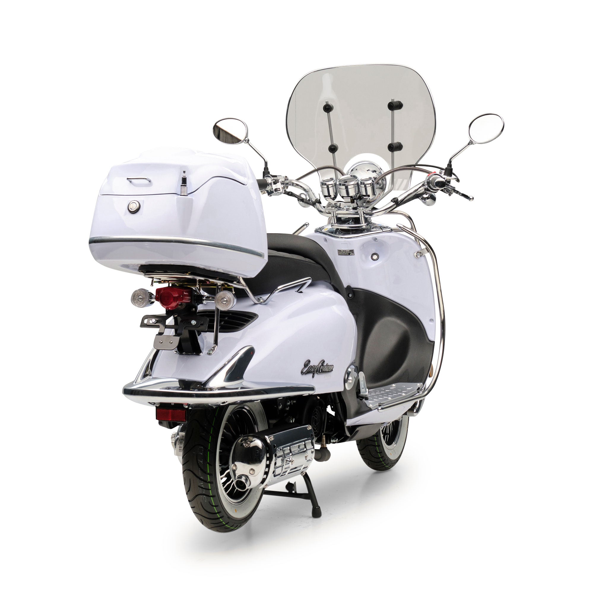 Retro Motorroller EasyCruiser Eisblau 125ccm