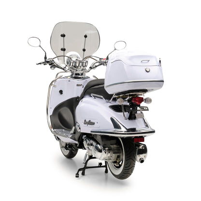 Retro Motorroller EasyCruiser Eisblau 125ccm