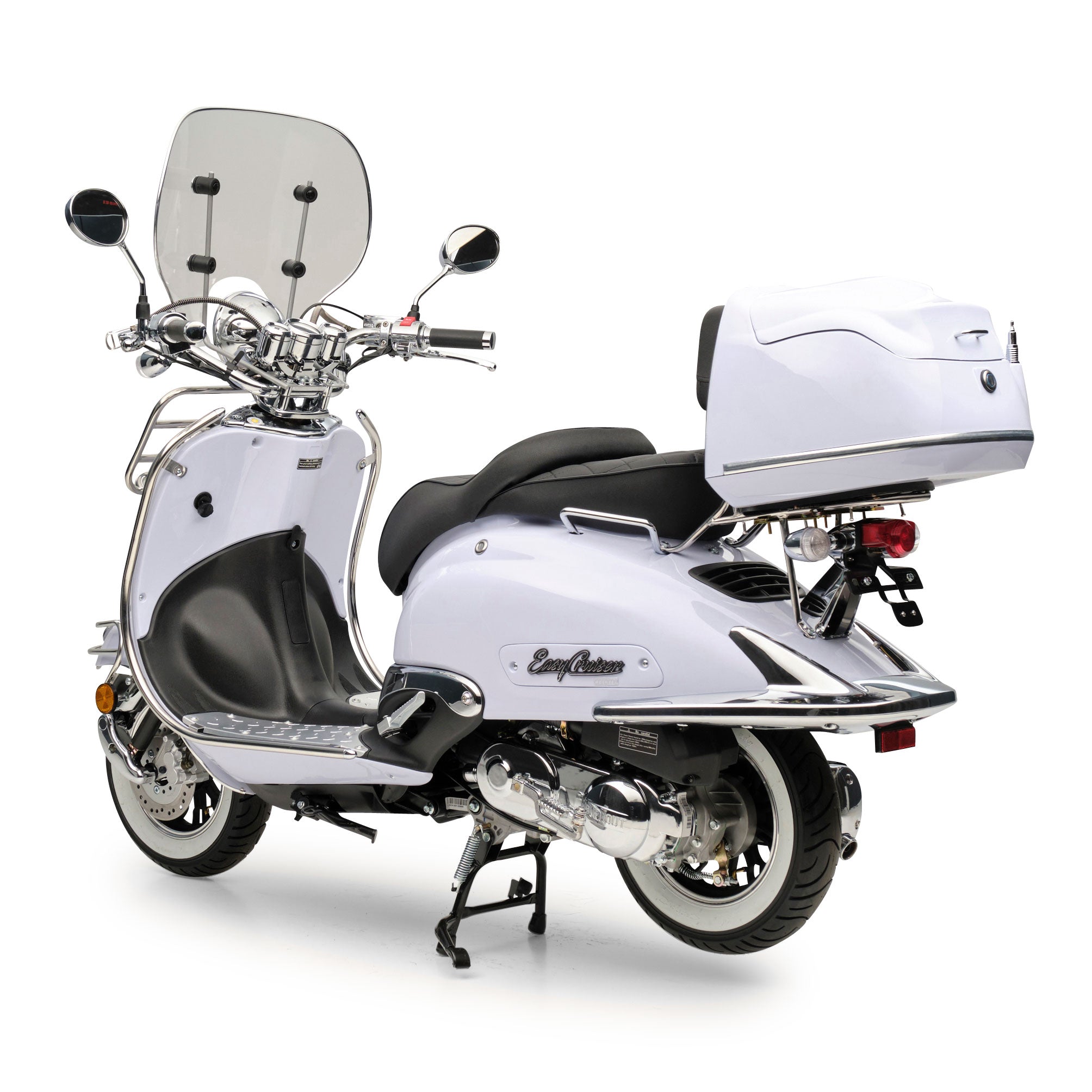 Retro Motorroller EasyCruiser Eisblau 125ccm