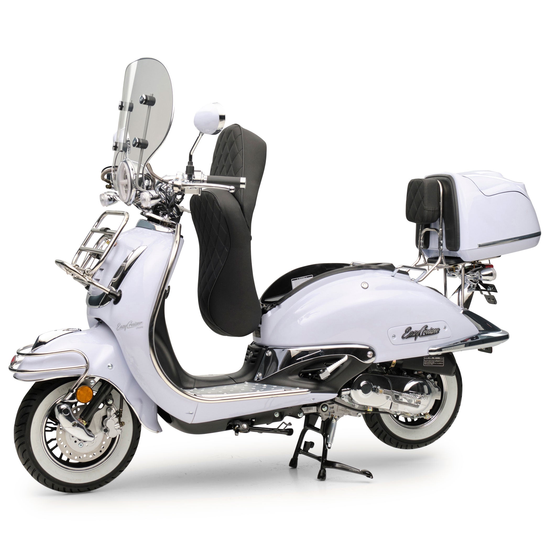 Retro Motorroller EasyCruiser Eisblau 125ccm