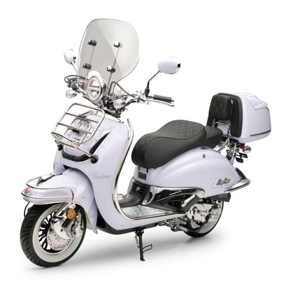 Retro Motorroller EasyCruiser Eisblau 125ccm