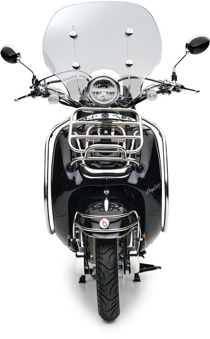 Retro Motorroller EasyCruiser Schwarz 125ccm