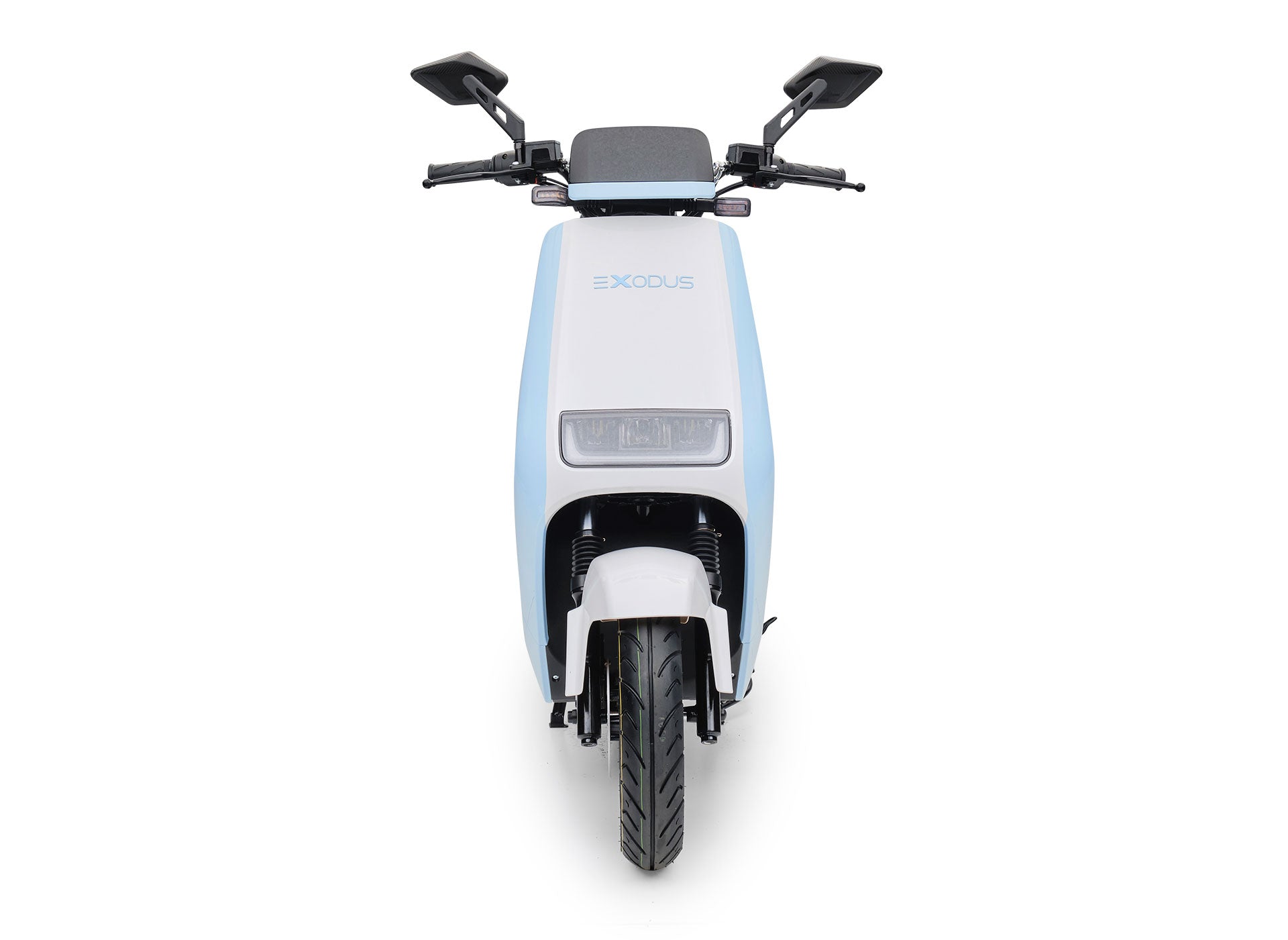 Elektro Motorroller Exodus Blau/Weiß 2000 Watt