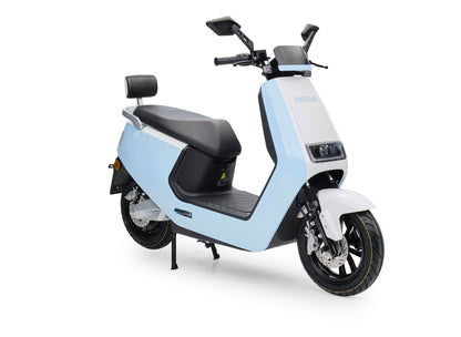Elektro Motorroller Exodus Blau/Weiß 2000 Watt