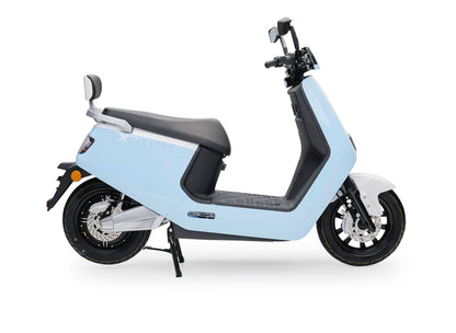 Elektro Motorroller Exodus Blau/Weiß 2000 Watt
