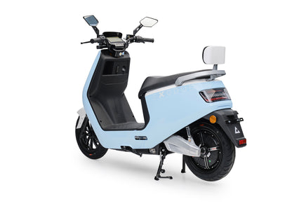 Elektro Motorroller Exodus Blau/Weiß 2000 Watt