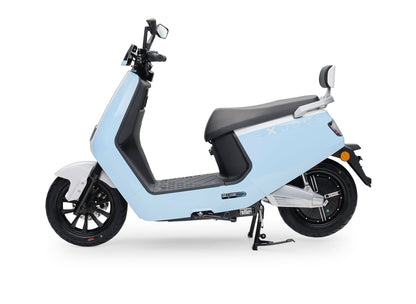 Elektro Motorroller Exodus Blau/Weiß 2000 Watt