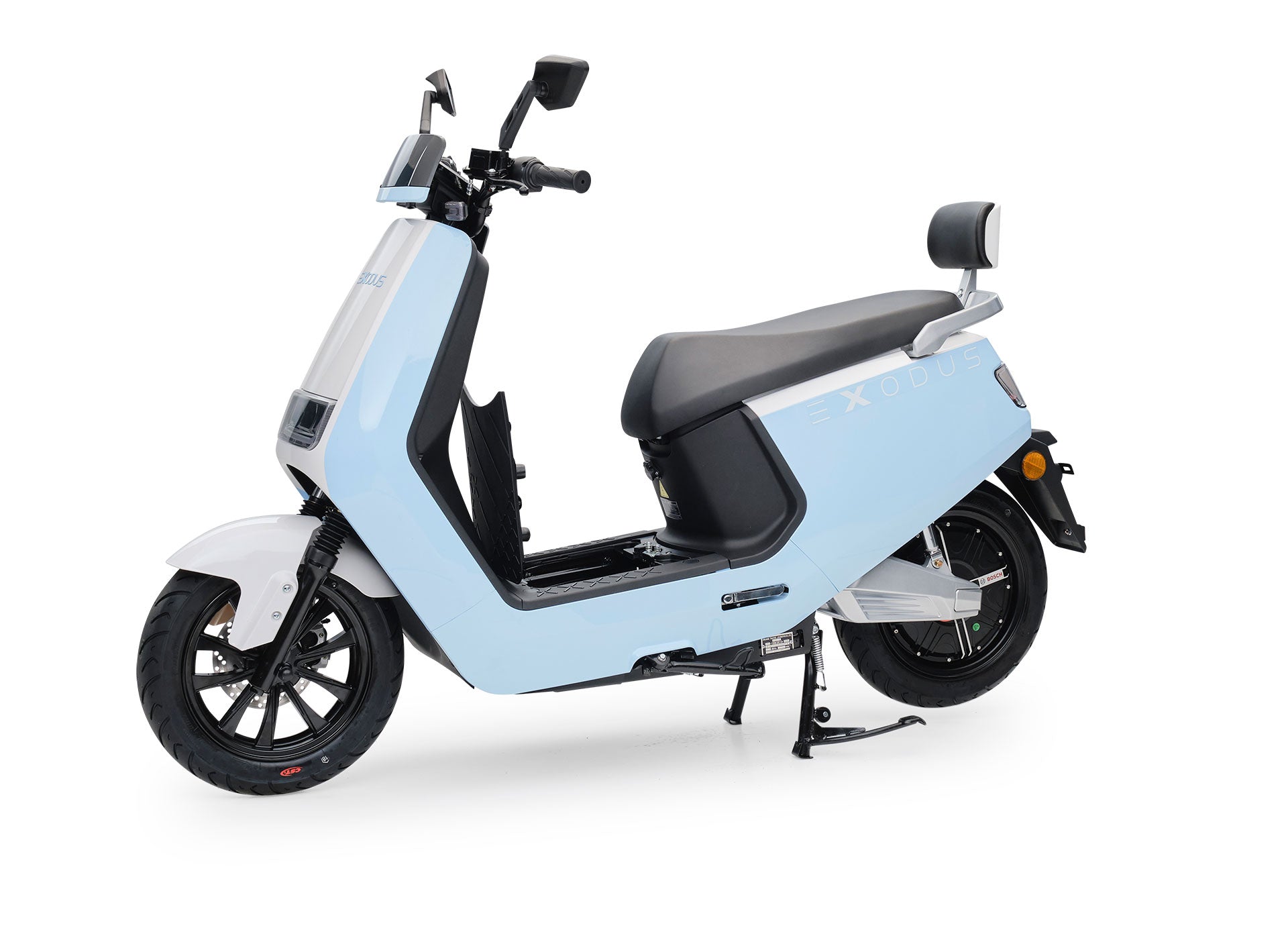 Elektro Motorroller Exodus Blau/Weiß 2000 Watt