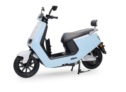 Elektro Motorroller Exodus Blau/Weiß 2000 Watt