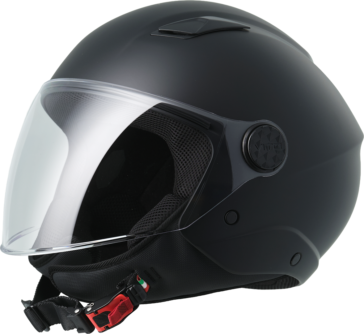 Jethelm Vito Uno Mattschwarz