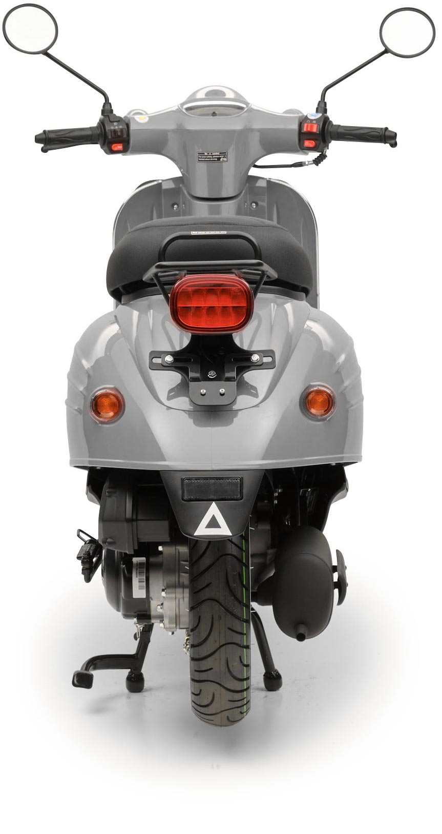 Retro Motorroller Luna Grau 50ccm