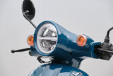 Retro Motorroller Luna Feuerrot 50ccm