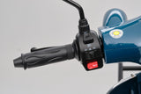 Retro Motorroller Luna Ozeanblau 50ccm