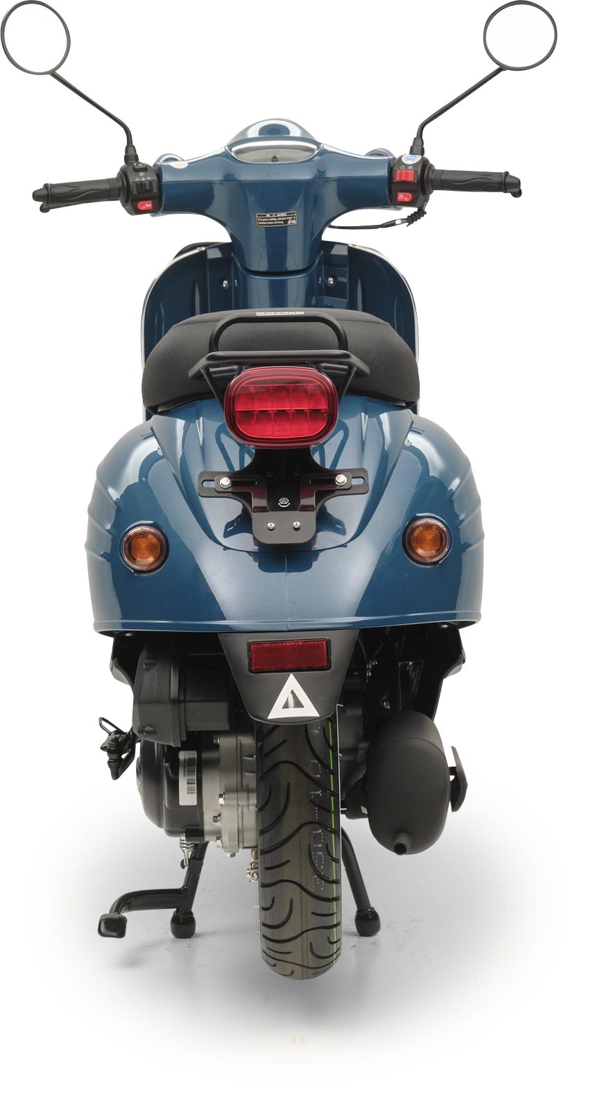 Retro Motorroller Luna Ozeanblau 50ccm