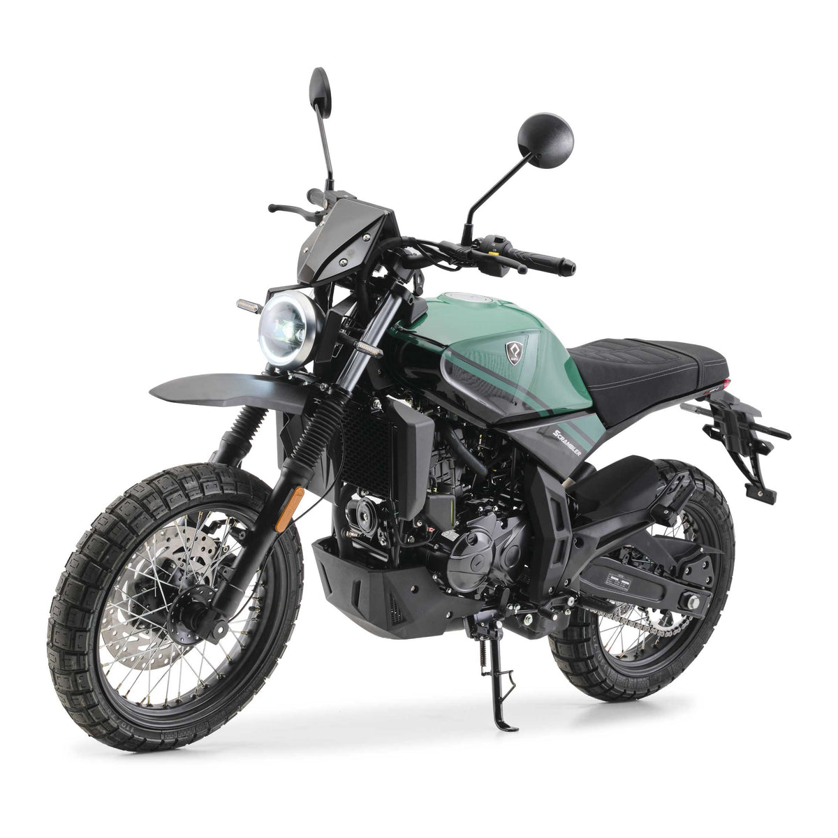 Scrambler 125 ccm Offroad Grün
