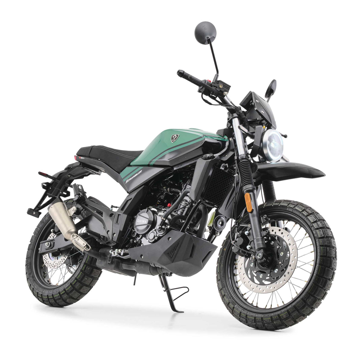 Scrambler 125 ccm Offroad Grün