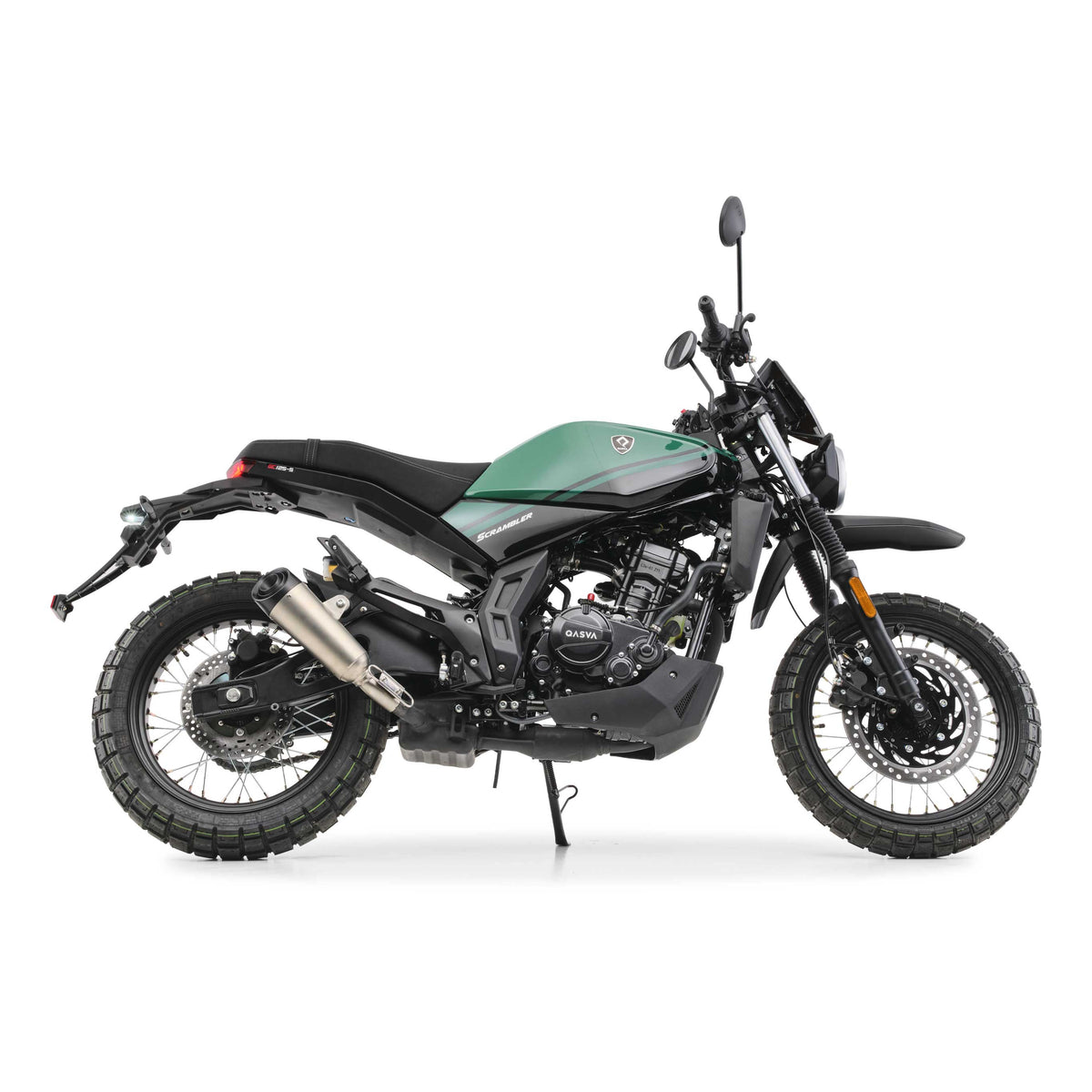 Scrambler 125 ccm Offroad Grün
