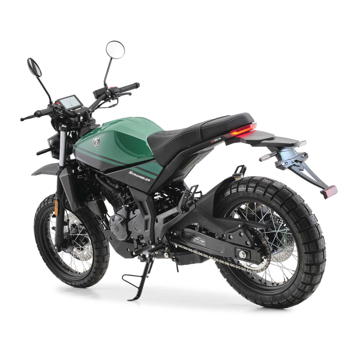 Scrambler 125 ccm Offroad Grün