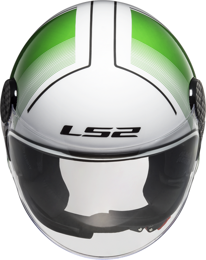 Jethelm LS2 Sphere Lux Firm (Weiß Grün Rot)