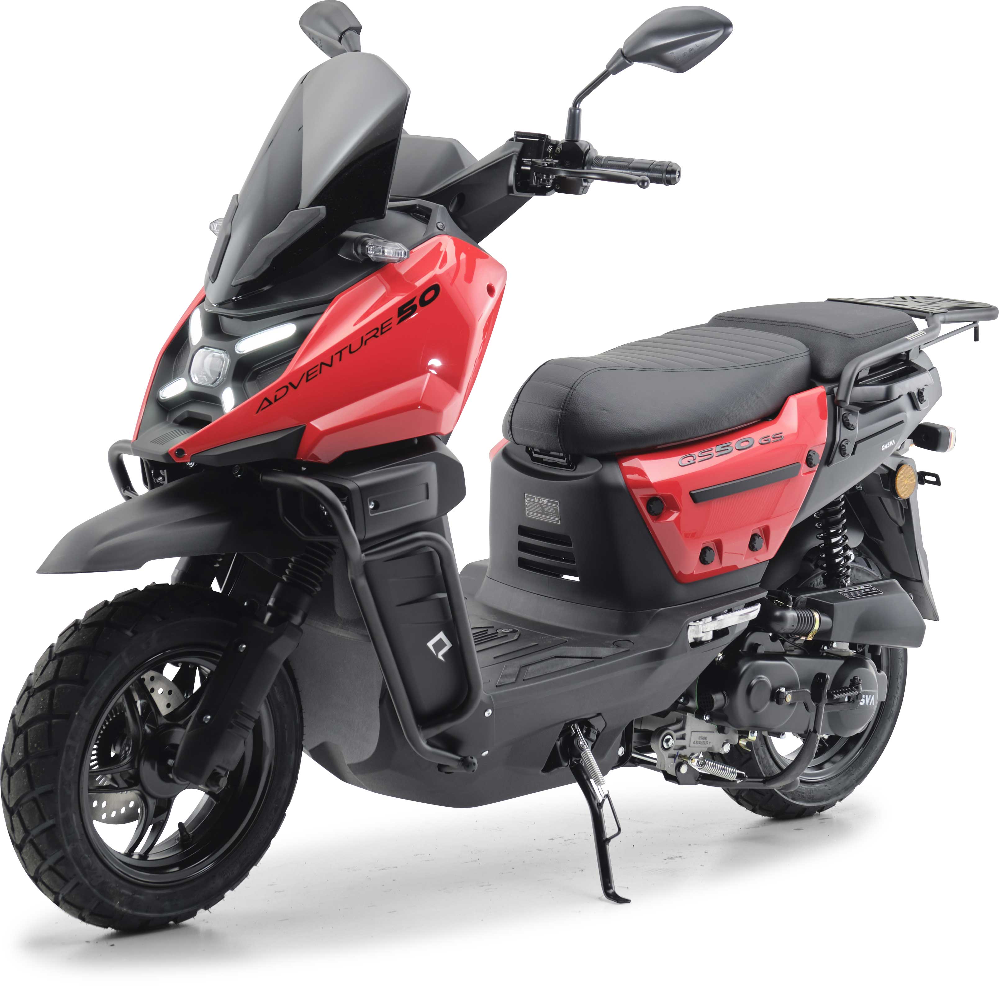 Qasva GS 50 ccm Rot