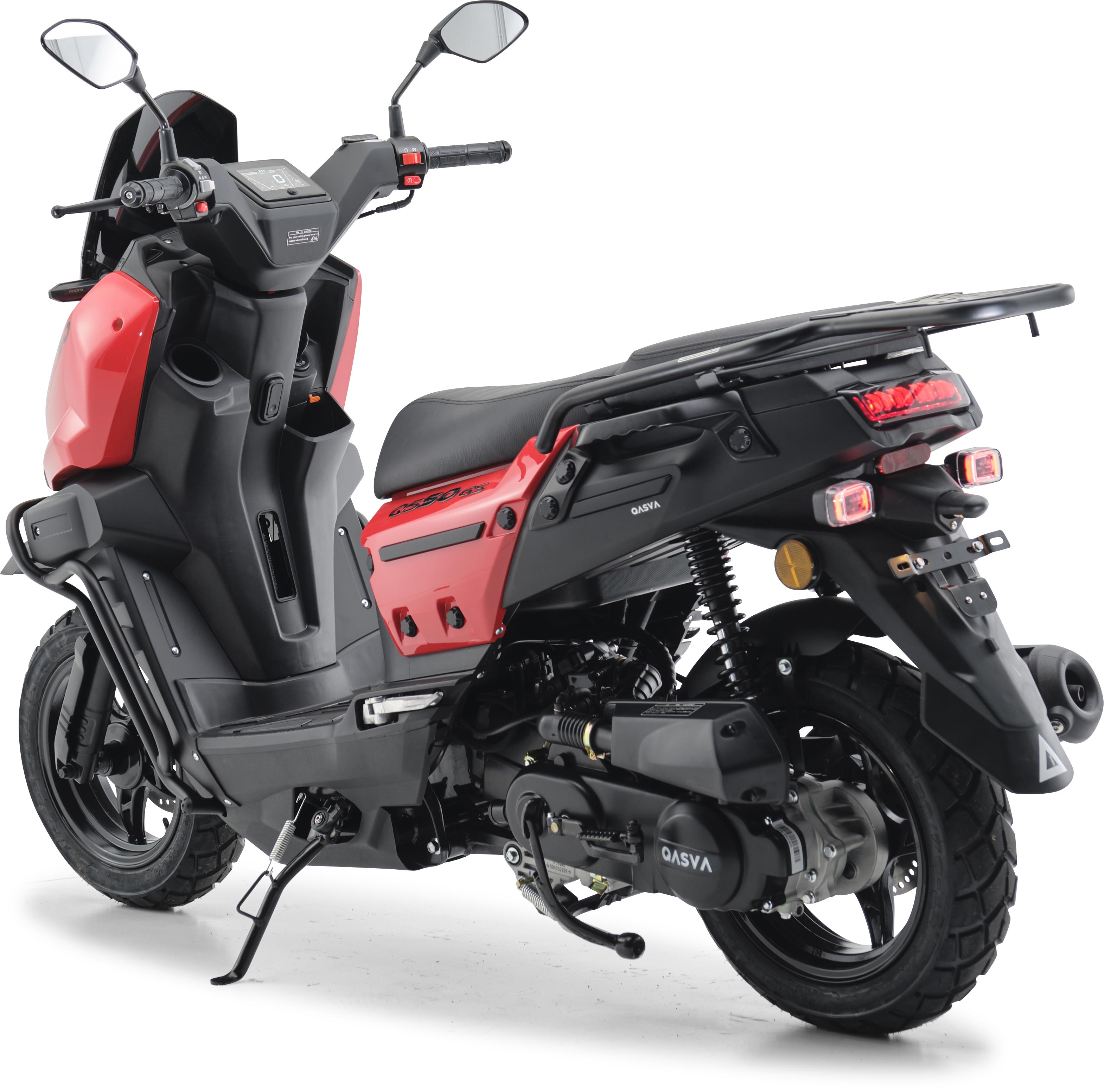 Qasva GS 50 ccm Rot