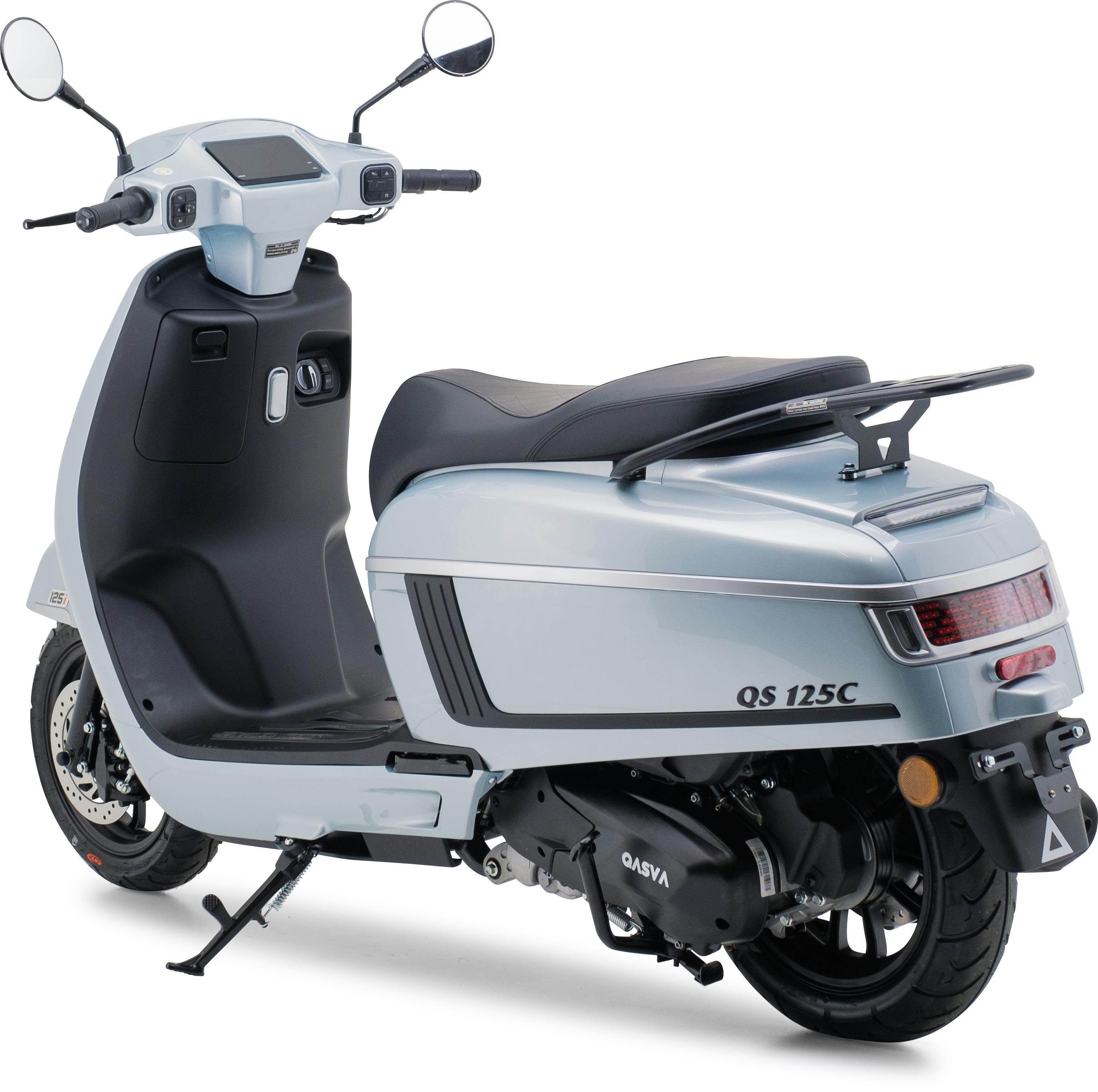 Motorroller QS125 C Silber 125ccm Euro 5