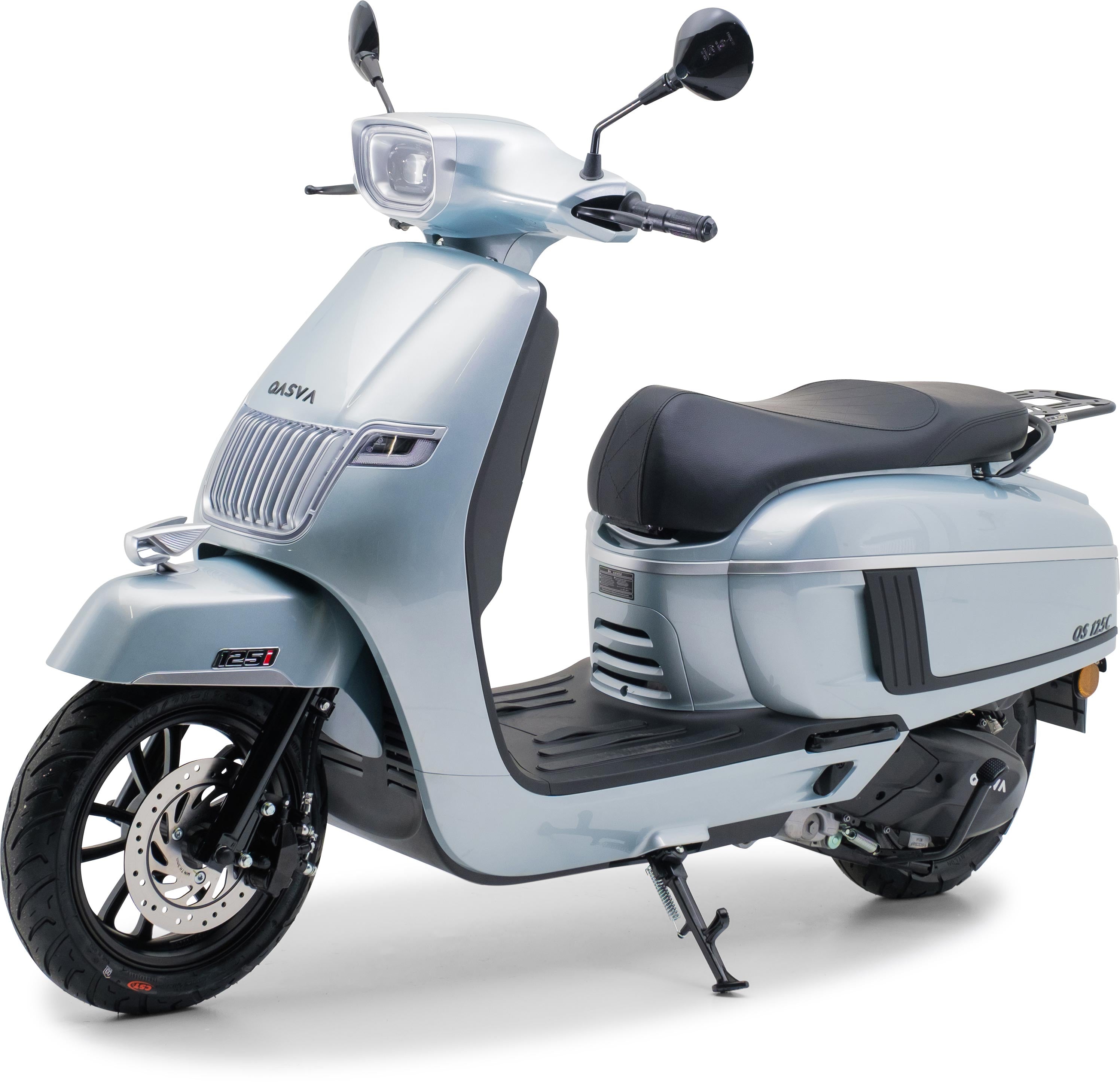 Motorroller QS125 C Silber 125ccm Euro 5