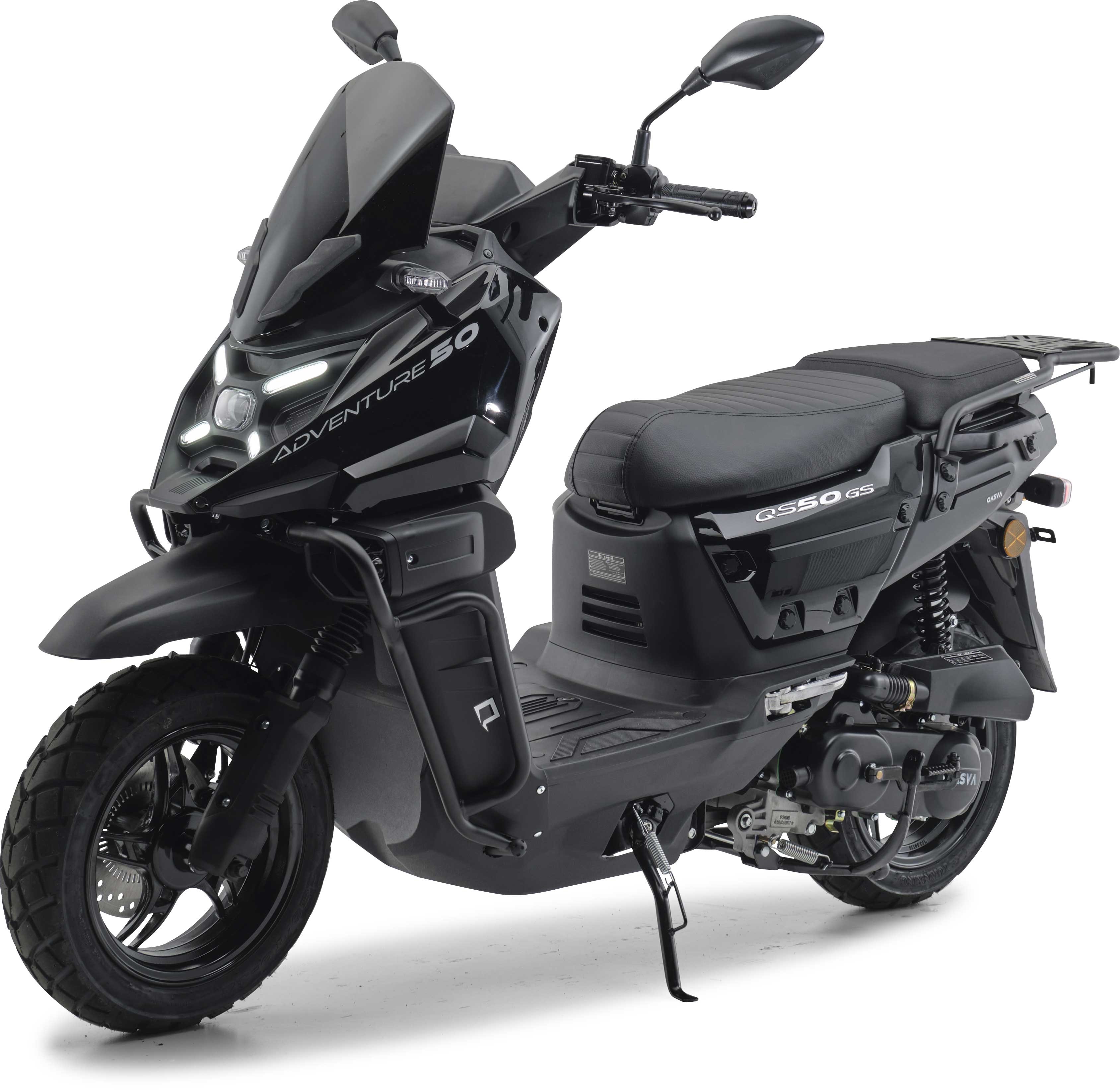 Qasva GS 50 ccm Schwarz