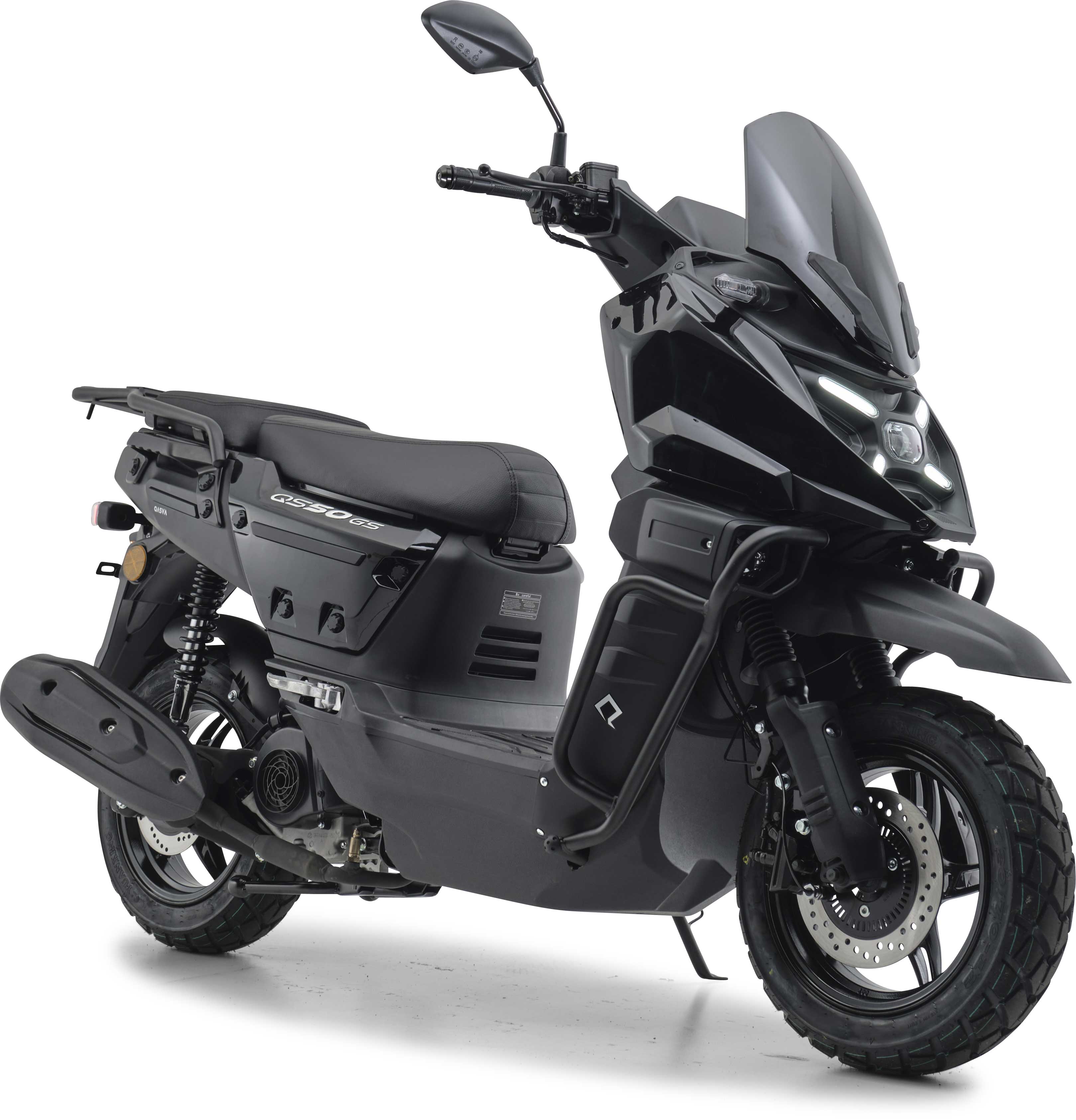 Qasva GS 50 ccm Schwarz