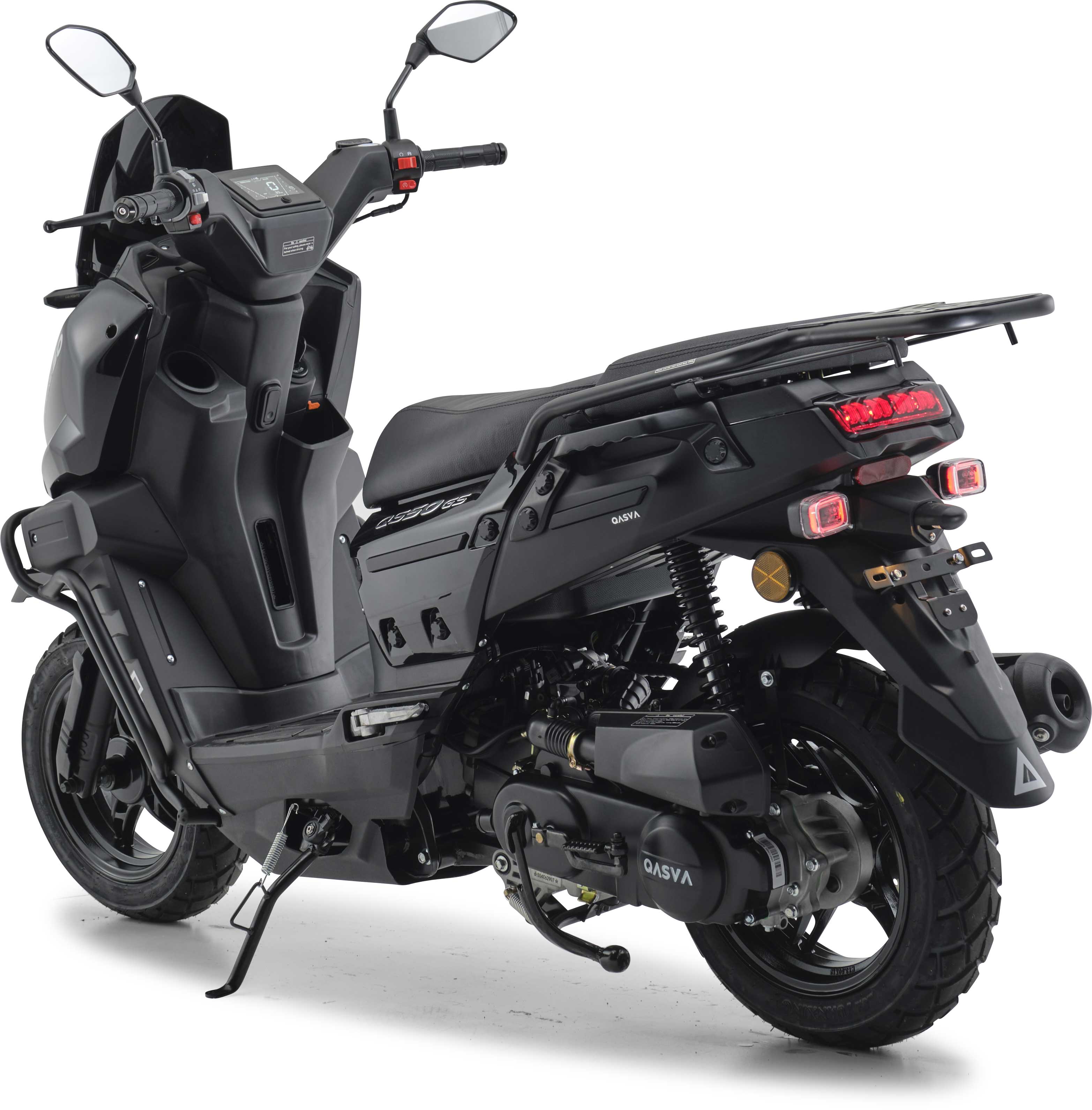Qasva GS 50 ccm Schwarz