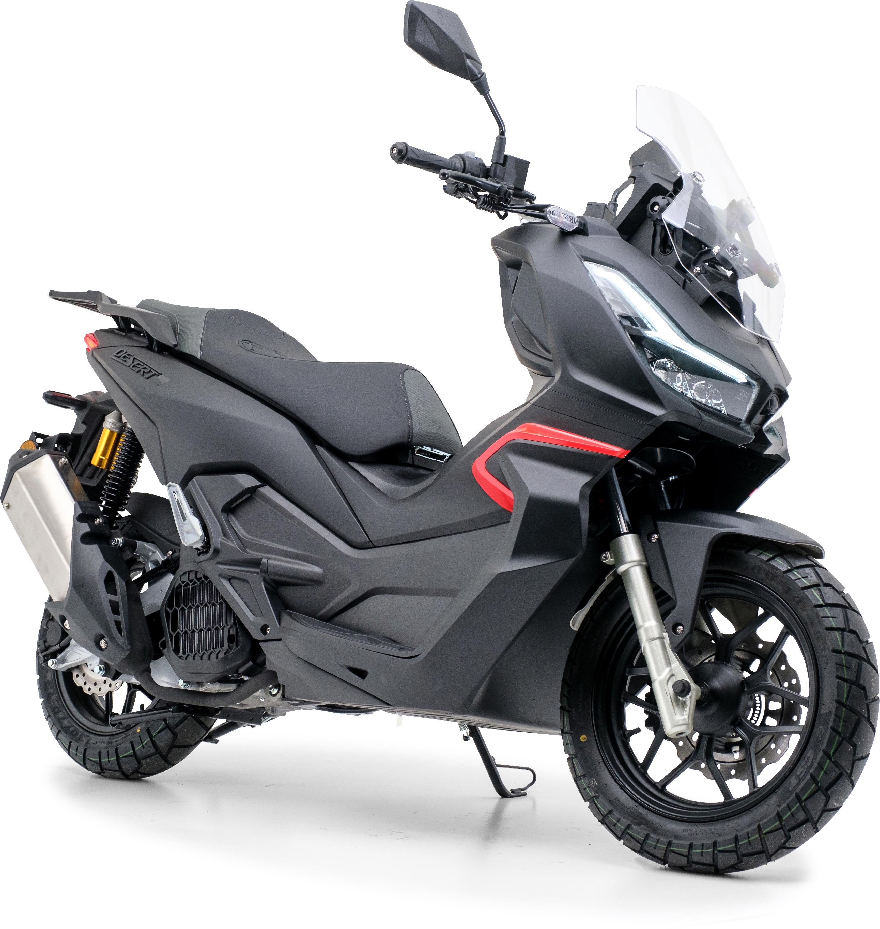 QS125 ADV Mattschwarz 125 ccm