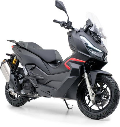 Motorroller QS125 ADV Mattschwarz 125ccm Euro 5