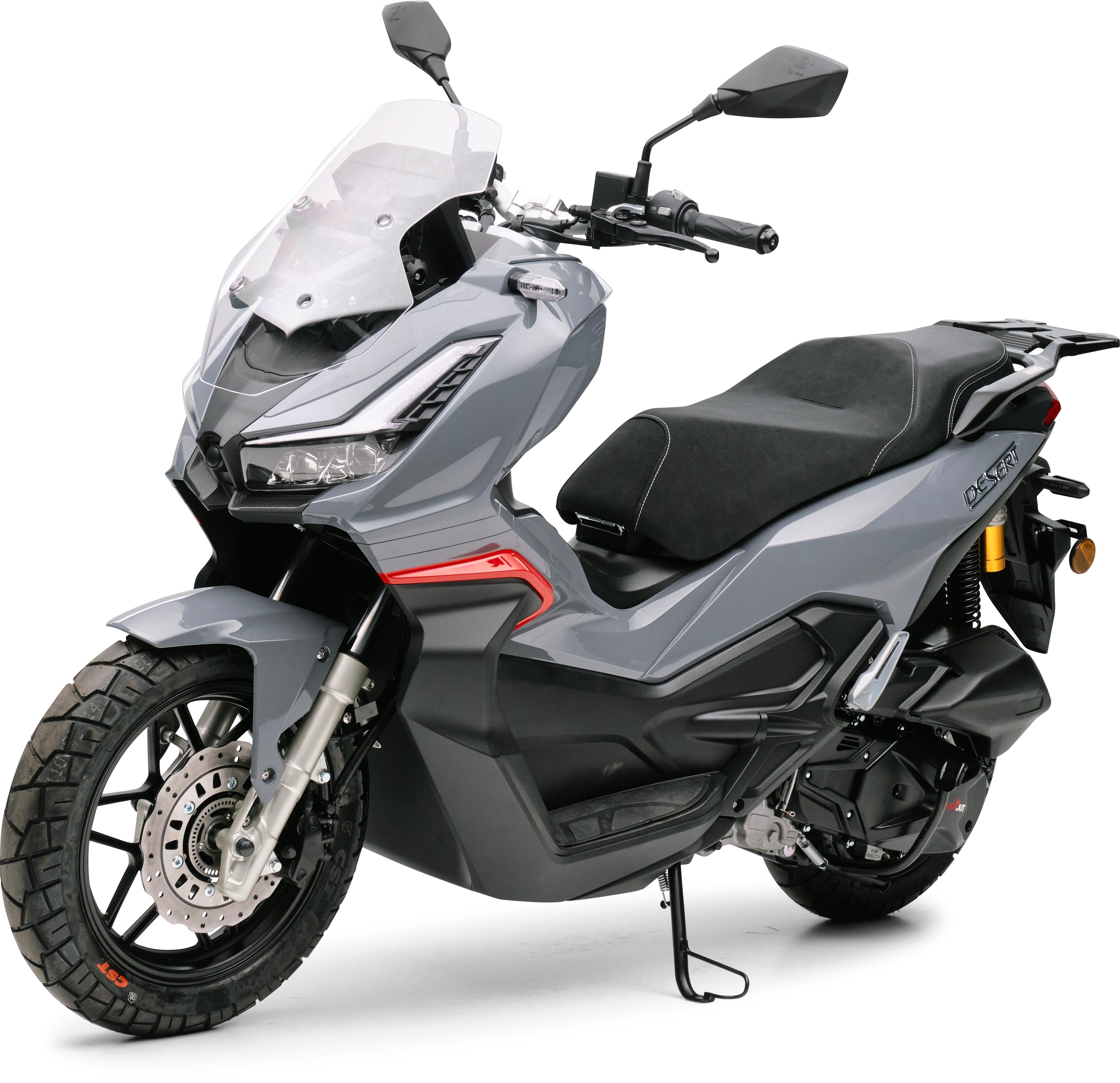 Motorroller QS125 ADV Grau 125ccm Euro 5