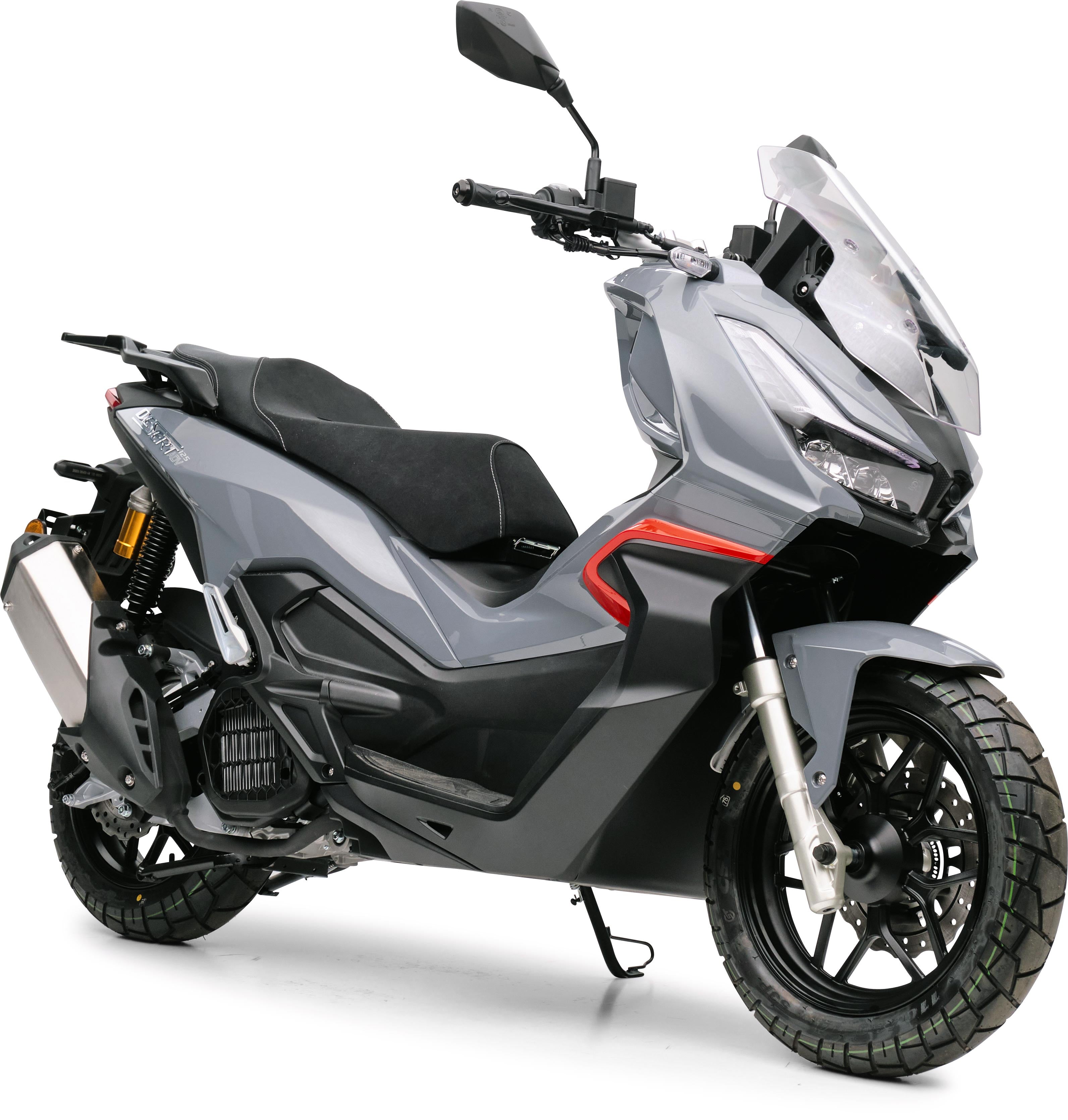 Motorroller QS125 ADV Grau 125ccm Euro 5