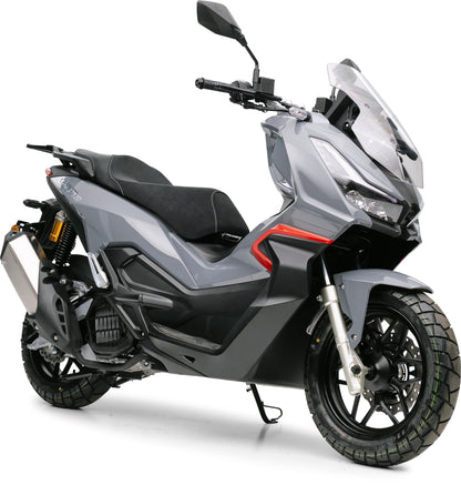 Motorroller QS125 ADV Grau 125ccm Euro 5