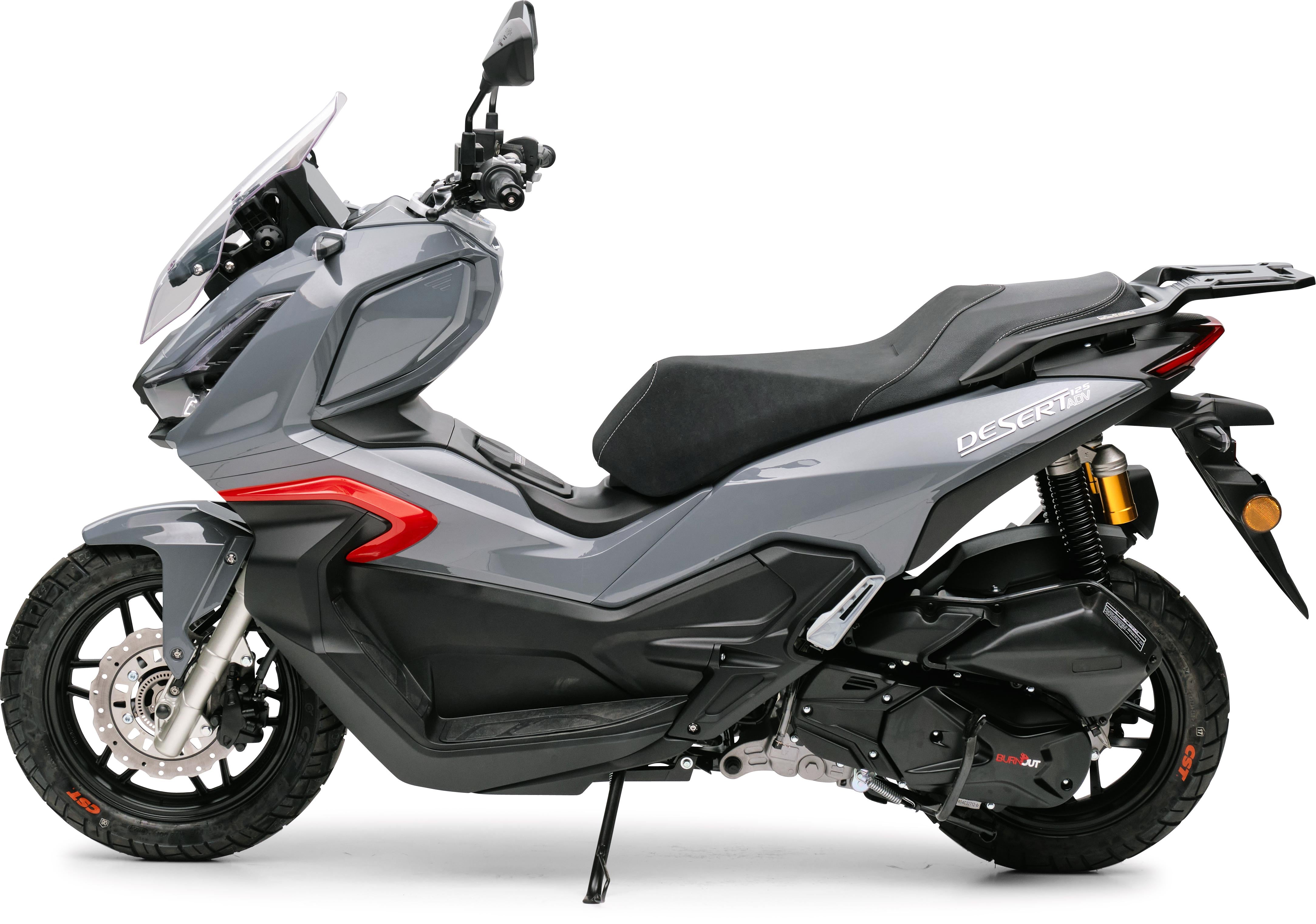 Motorroller QS125 ADV Grau 125ccm Euro 5