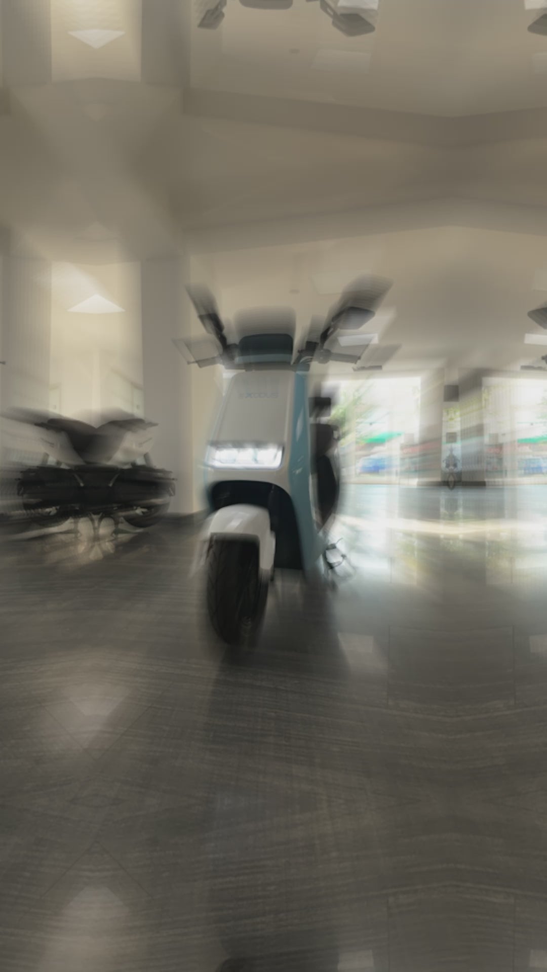 Elektro Roller Lieferroller Exodus 2000 Watt Motorroller