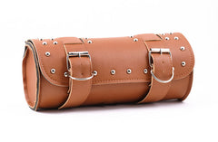 Retro Tasche Lederoptik Größe S Braun