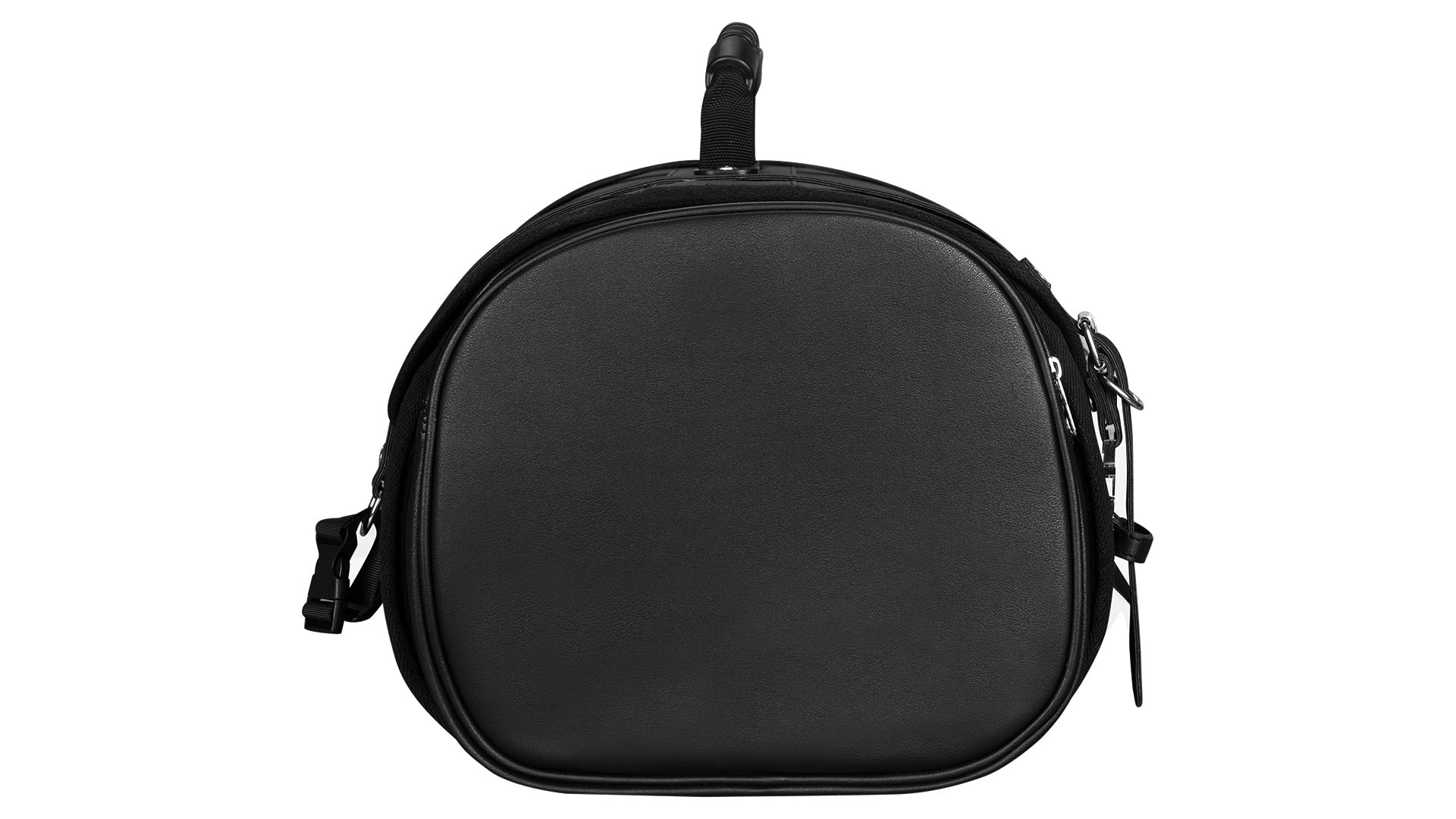 Retro Tasche Lederoptik Größe L Schwarz