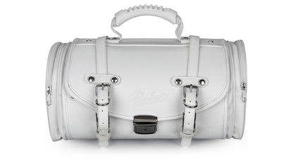 Retro Tasche Lederoptik Größe M Weiß (B-Ware)