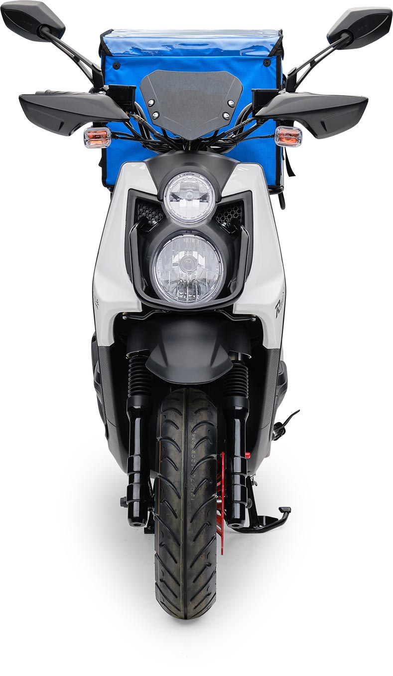 Lieferroller RoadRunner Weiß 50ccm
