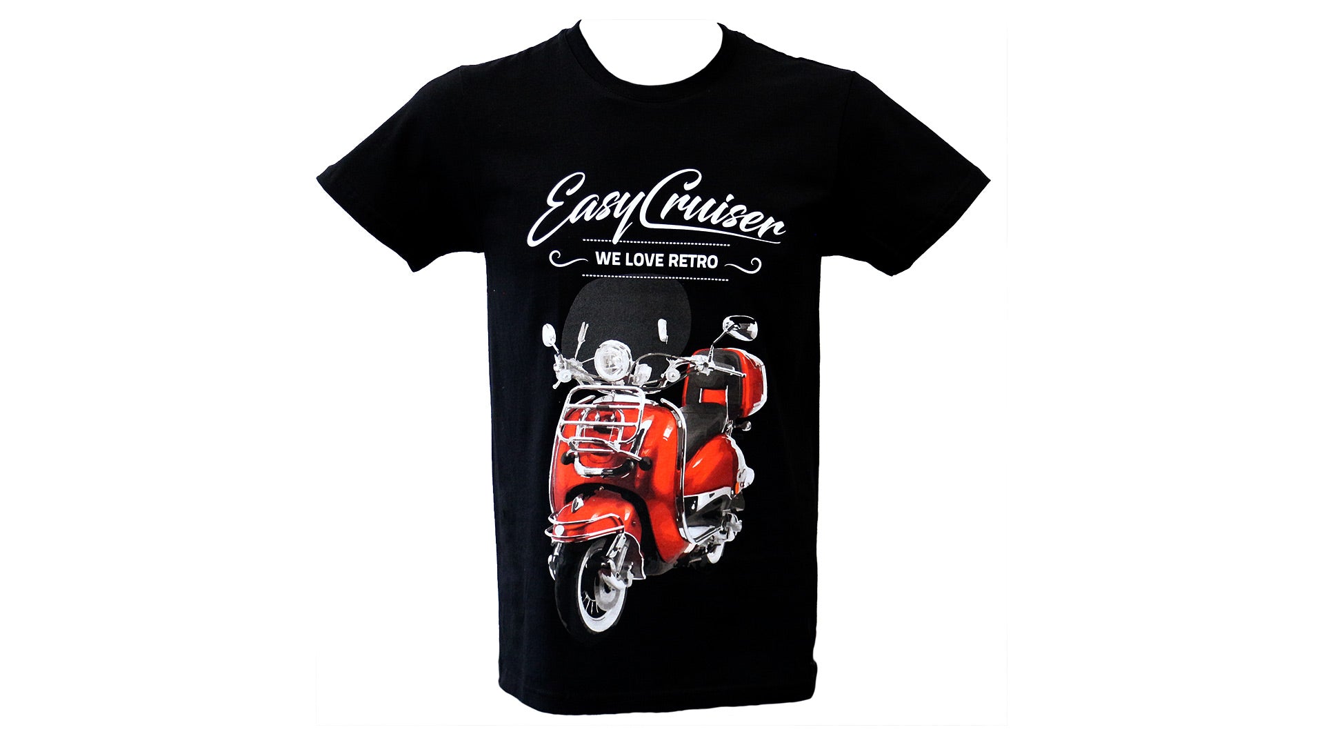 T-Shirt EasyCruiser Schwarz/Rot