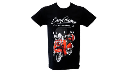 T-Shirt EasyCruiser Schwarz/Rot