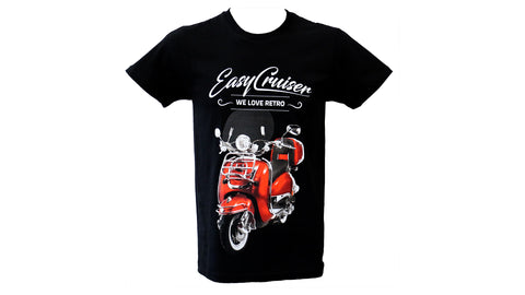 T-Shirt EasyCruiser Schwarz/Rot