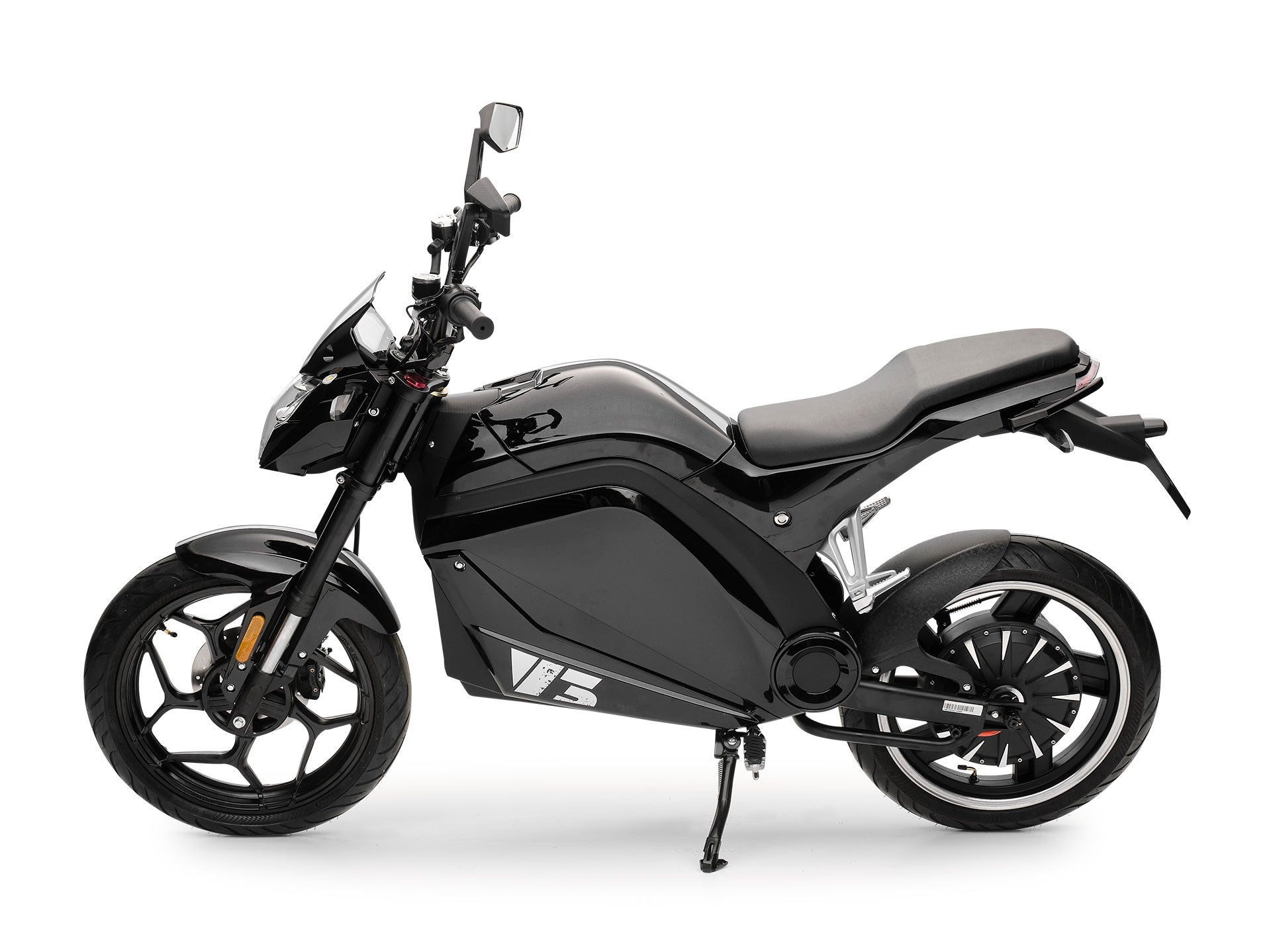 Elektro Motorroller V3 Schwarz 3000 Watt 45 km/h