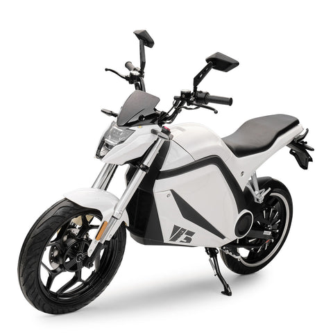 Elektro Motorroller V3 Weiß 3000 Watt 45 km/h